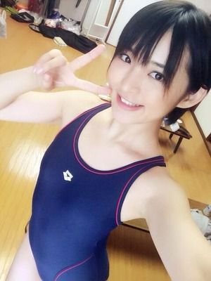 【エロ画像】競泳水着って着る人によってキュートにもセクシーにもなるな～。